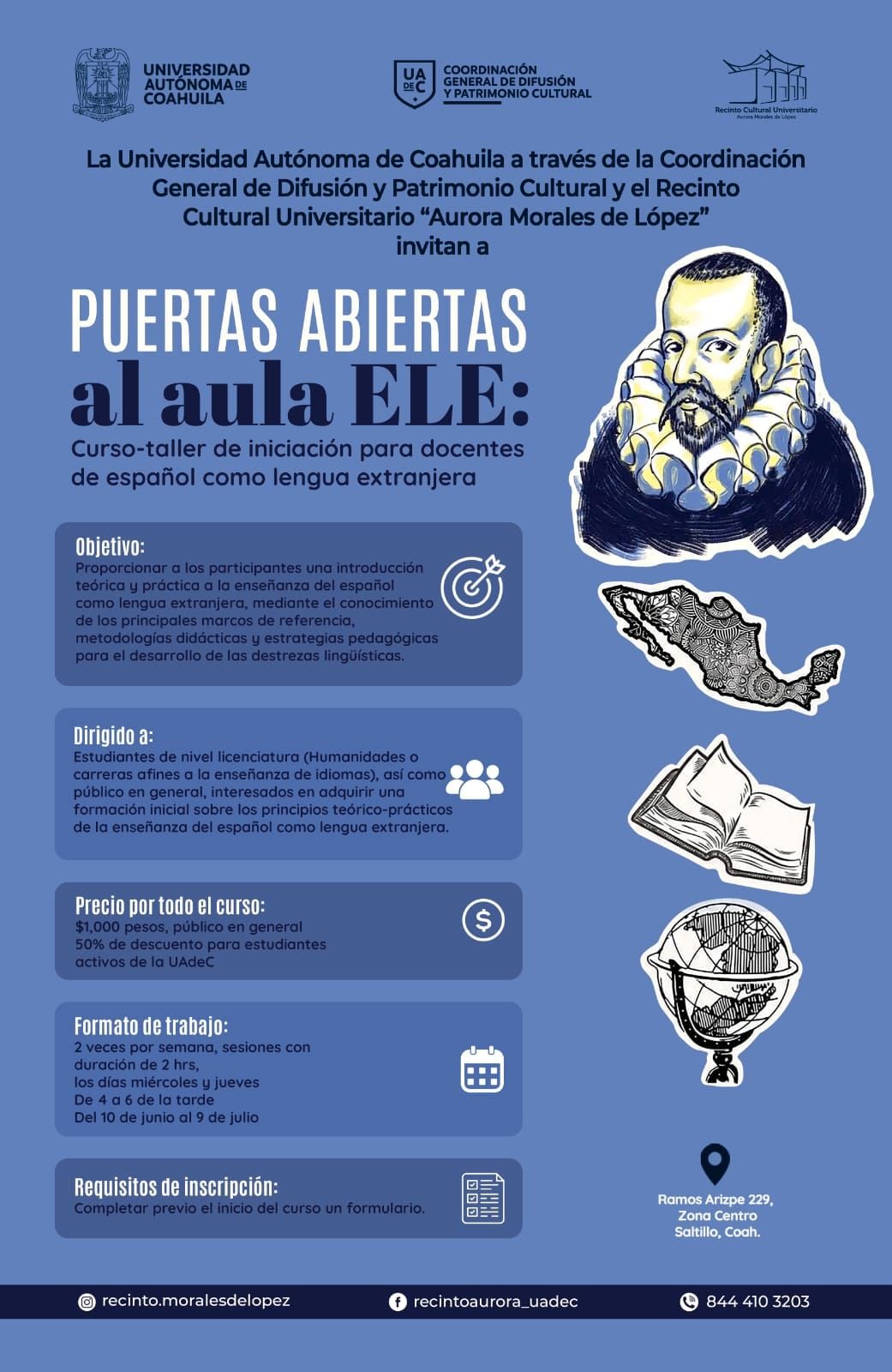 Invitan al curso para docentes Español como Lengua Extranjera