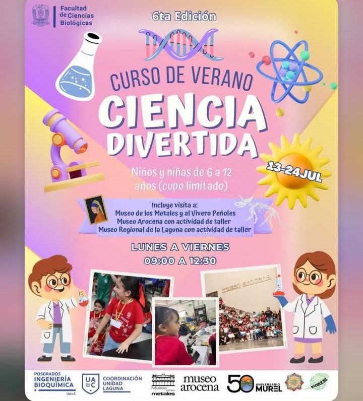 Invita UAdeC a participar en el curso “Ciencia Divertida”