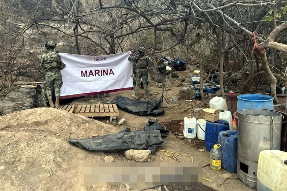 Ubica Marina narcolaboratorio de ‘Mayito Flaco’ en Culiacán