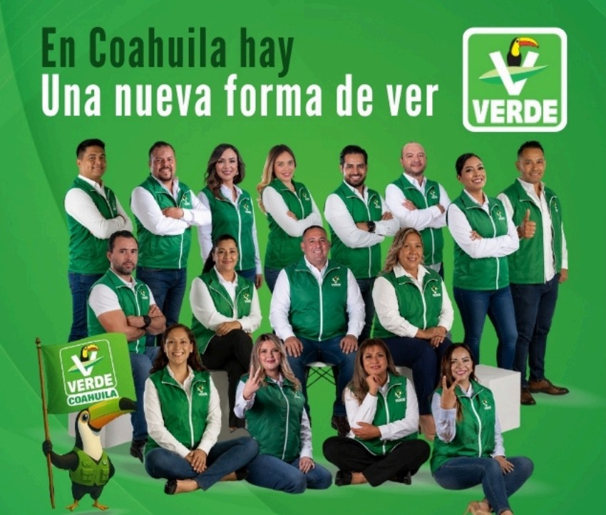 Cumplen los candidatos del Verde con el 3 de 3