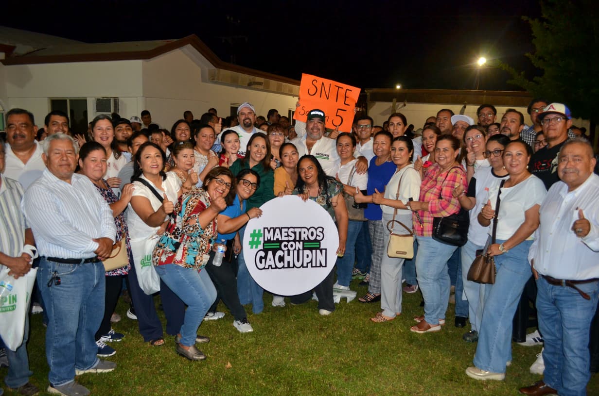 “LA EDUCACIÓN ES LA BASE DEL FUTURO Y LOS MAESTROS SON EL MOTOR DE NUESTRA SOCIEDAD”: GACHUPÍN
