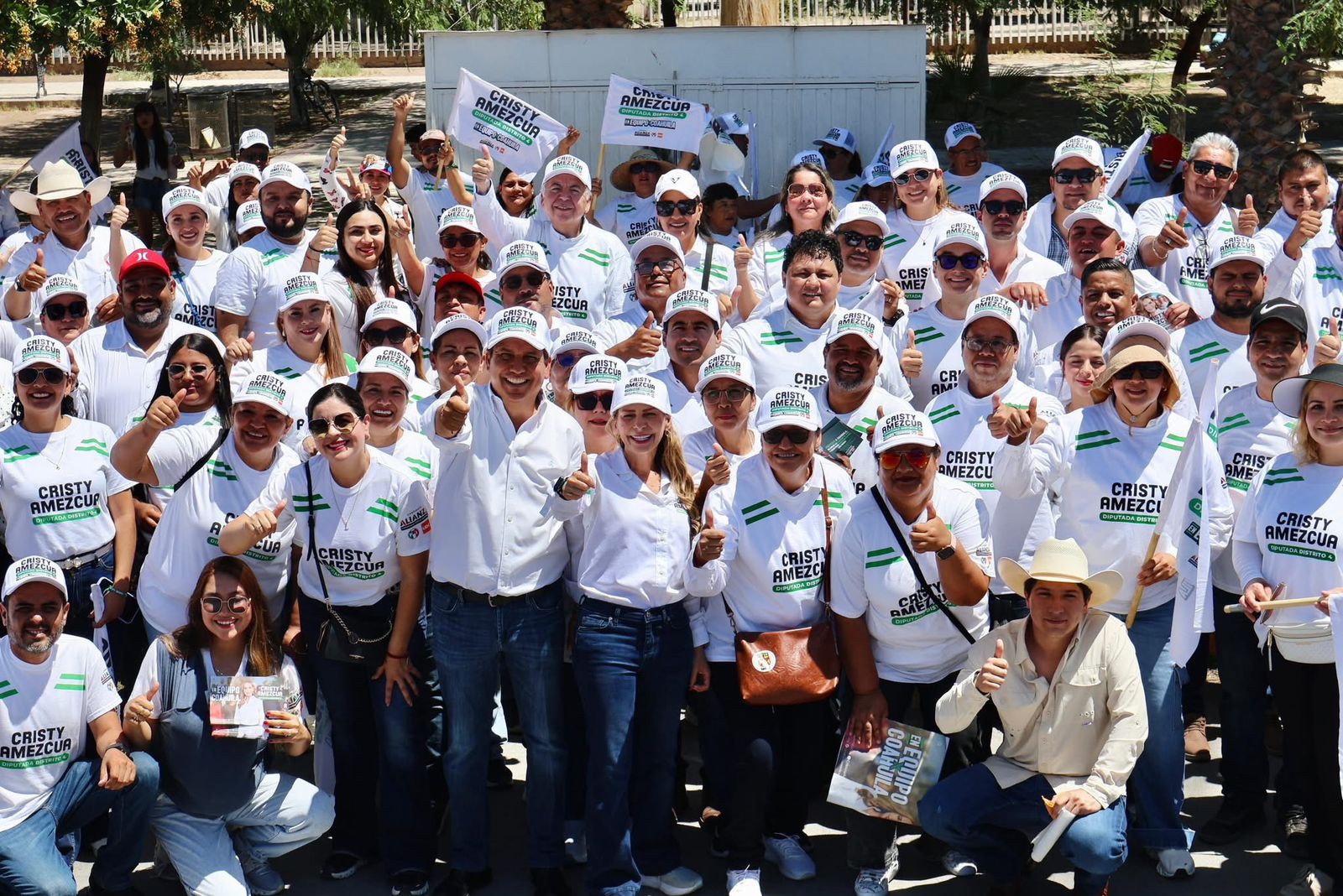 MEGA CRUCERO EN APOYO A CRISTY AMEZCUA EN SAN PEDRO