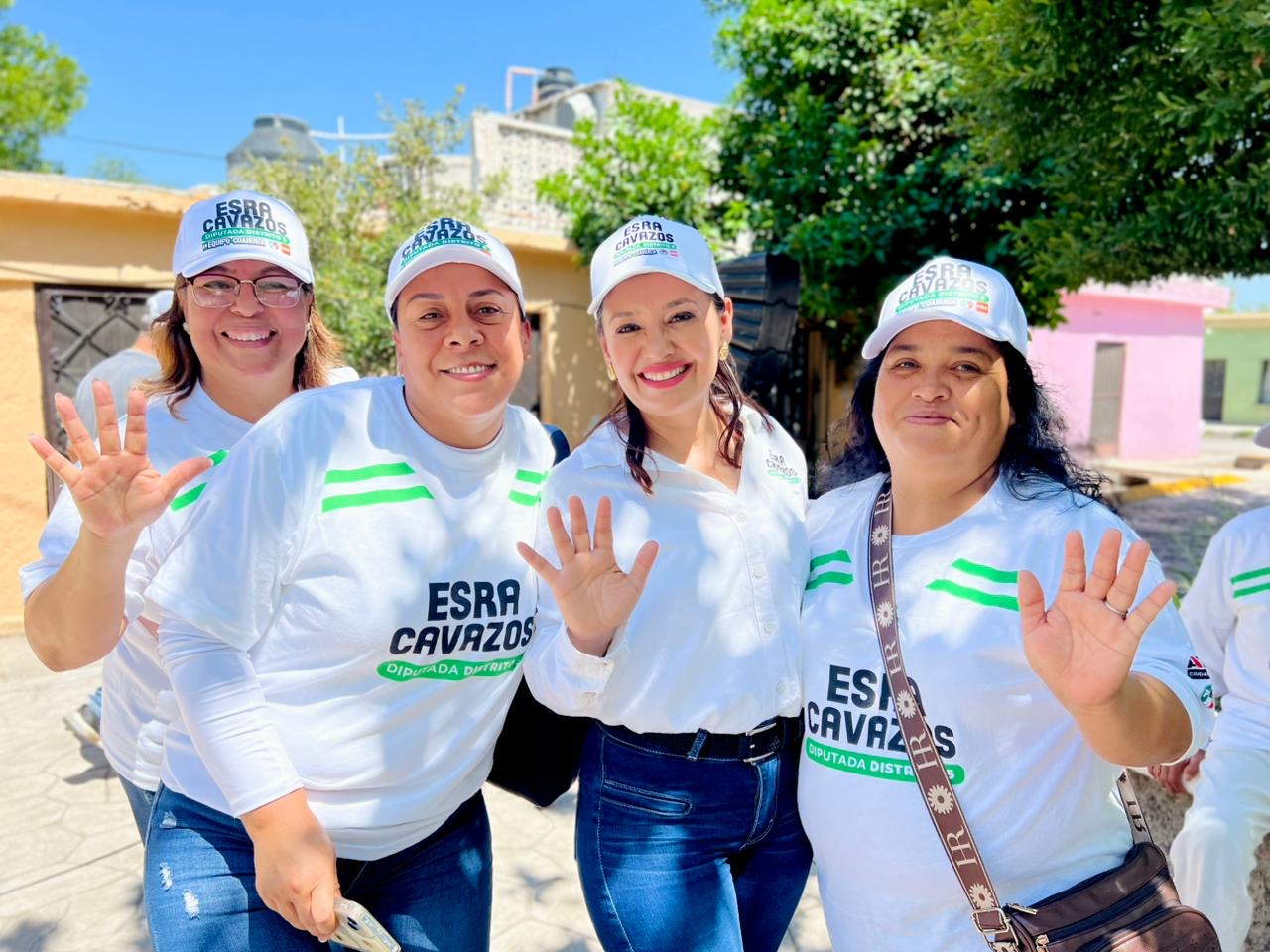 Difunde sus propuestas candidata Esra Cavazos