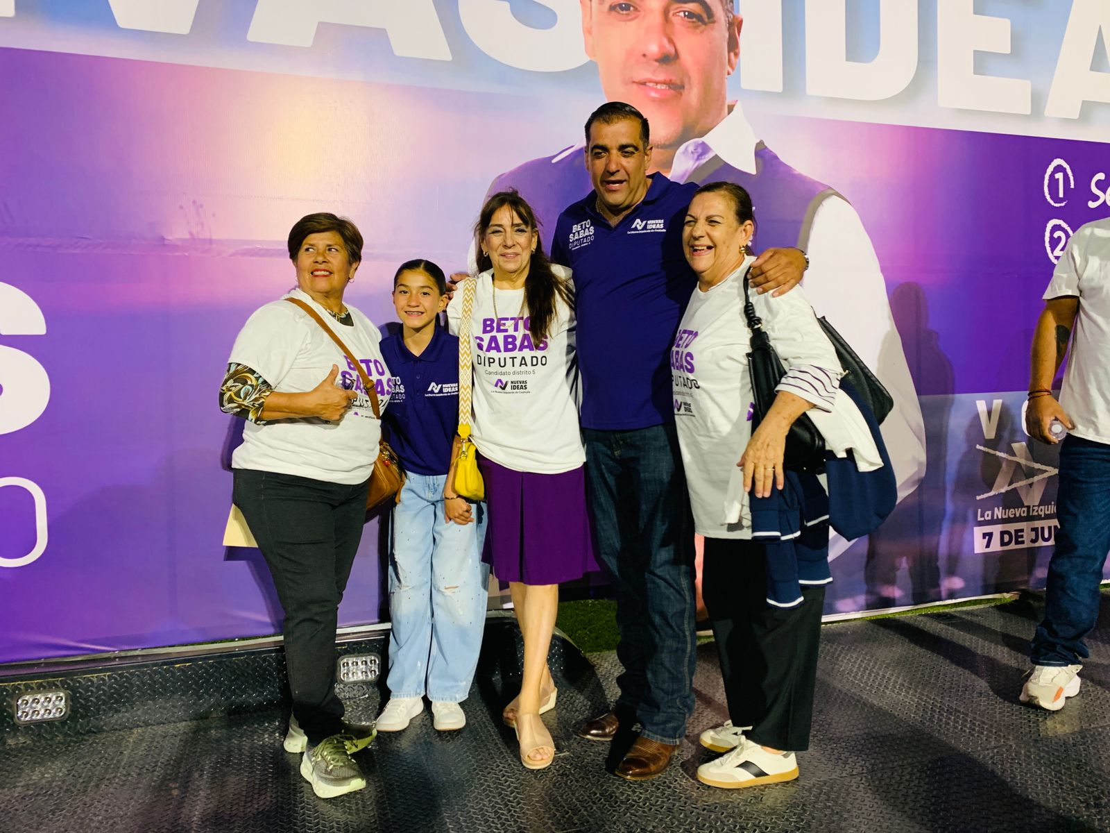 Inicia Campaña Beto Sabás por Nuevas Ideas, Distrito V