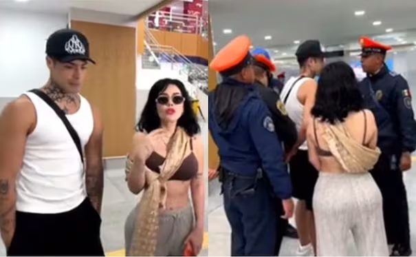 Detienen a Naim Darrechi en Aeropuerto de CDMX; integrante de “Mansión VIP” es acusado de vapear dentro de un avión