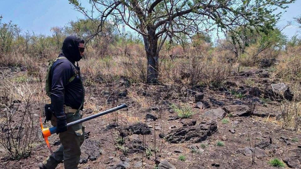 Hallan nueve cr4neos durante jornada de búsqueda en Jacona, Michoacán
