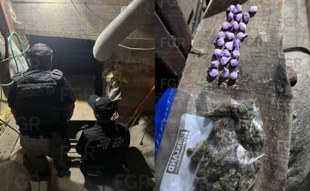 FGR localiza túnel fronterizo de Tijuana a California; era utilizado para el trasiego de dr*gas y armas