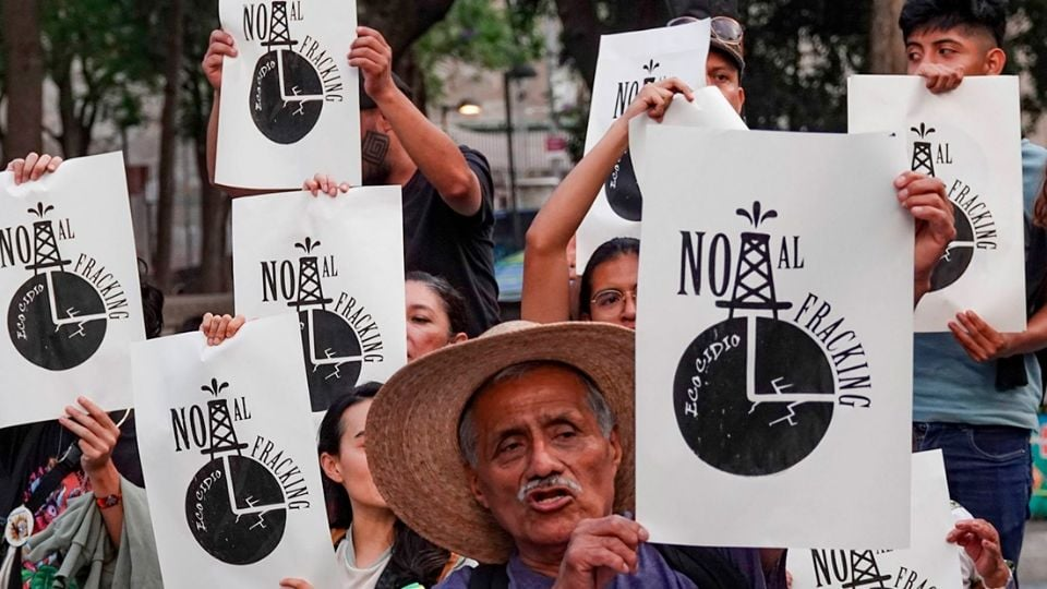 “No existe un fracking sustentable”: comunidades indígenas exigen a Sheinbaum frenar la técnica