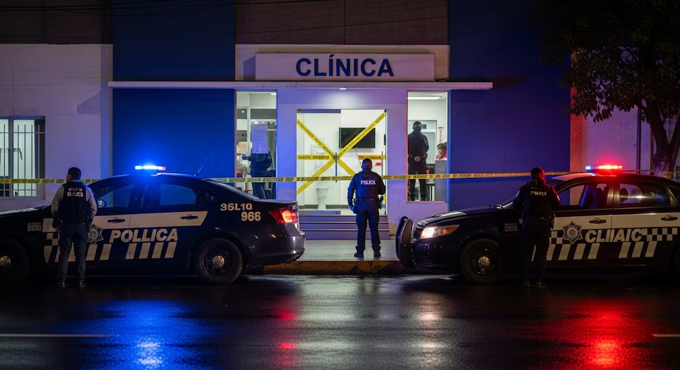 Dos guardias de seguridad de una clínica en Iztapalapa fueron atacados a bal4zos tras amenazas de extorsión, uno muri0