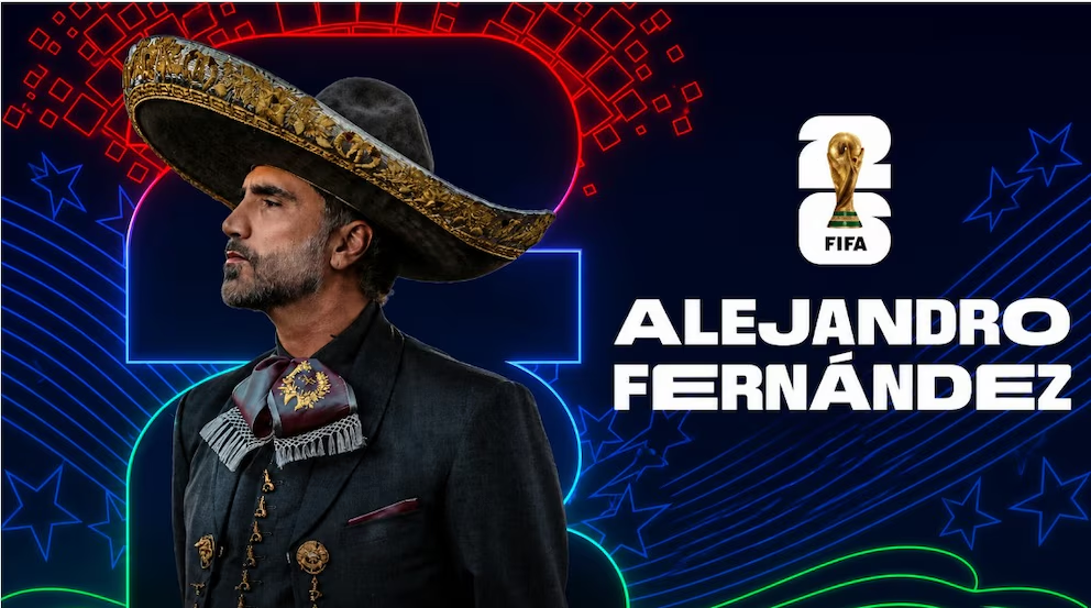 Alejandro Fernández muestra su emoción por cantar en la inauguración del Mundial 2026: “Es un verdadero honor”