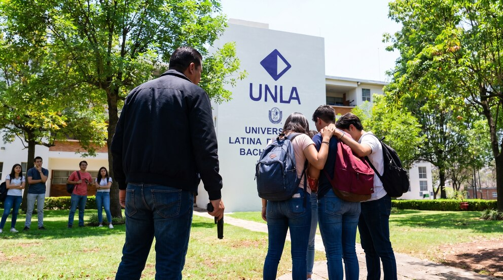 Padre de familia ingresa con presunta arma a universidad en Morelia y amenaza a estudiantes