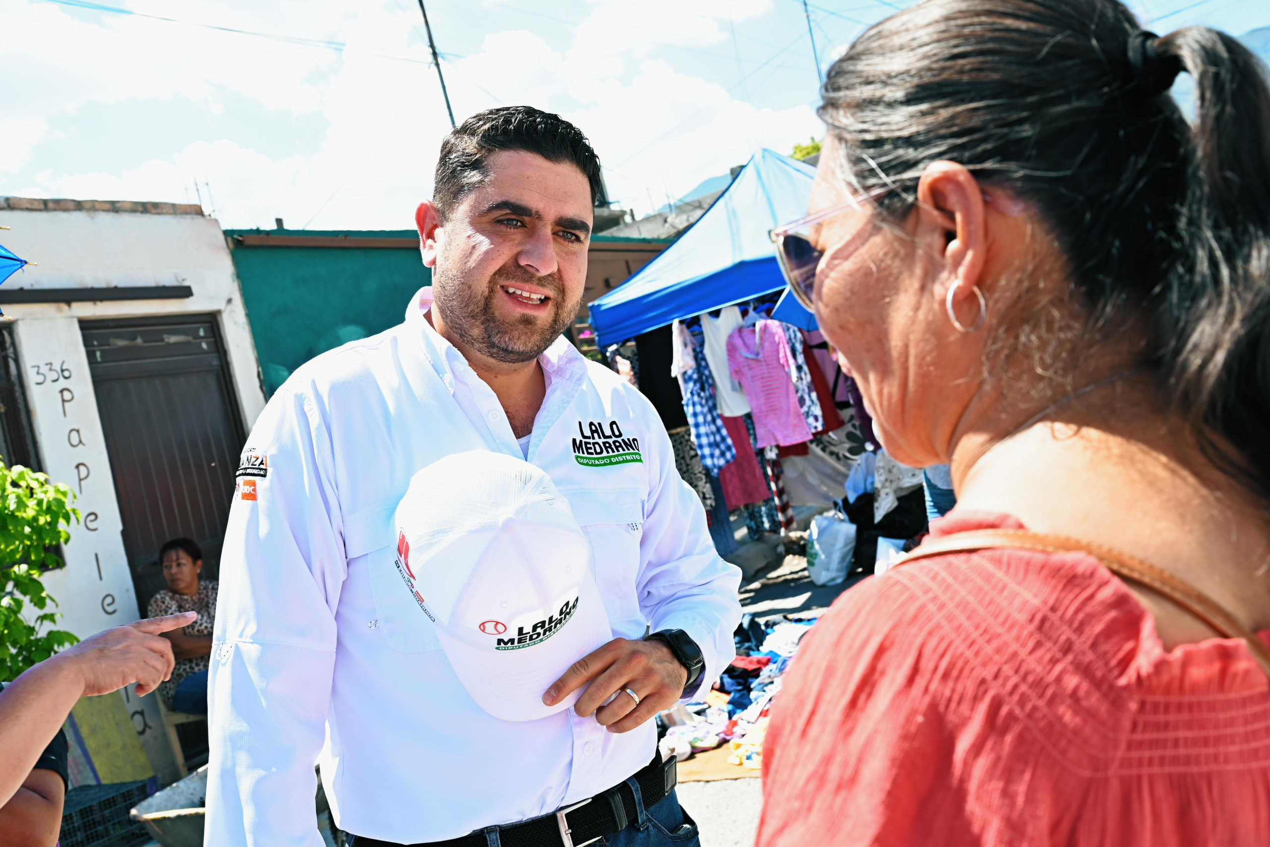 Más proyectos y obras sociales para seguir mejorando Saltillo: Lalo Medrano