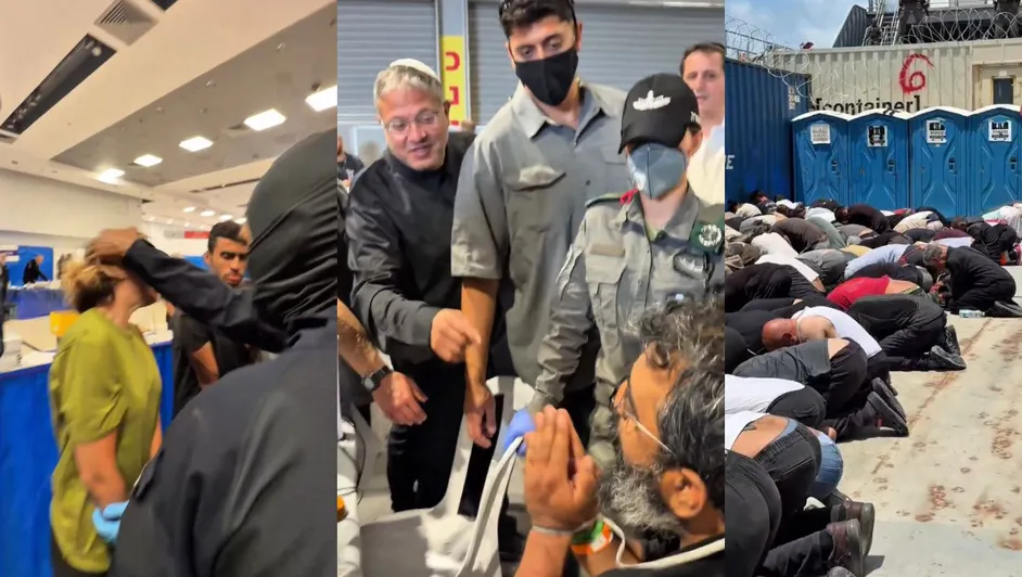 Ministro israelí humilla a activistas de la Flotilla Global Sumud m*niatados en el suelo: «¡Bienvenidos a Israel!» | VIDEO