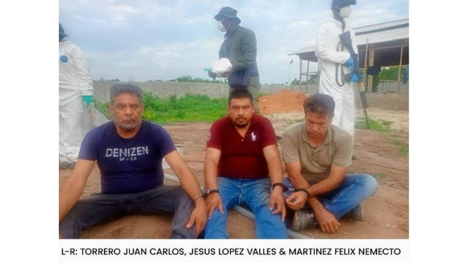 Caen tres mexicanos en el mayor decomiso de dr*gas en Nigeria; trabajaban en laboratorio clandestino