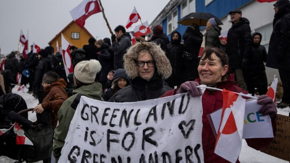 «Basta ya»: protestan en Groenlandia durante la inauguración de nuevo consulado de EU