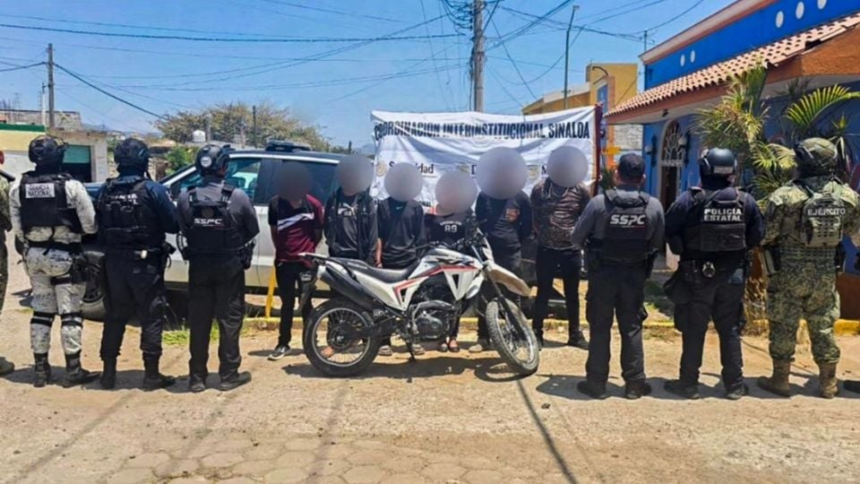 Catean tres hoteles en Sinaloa, encuentran dr*gas y detienen a siete personas, entre ellas dos menores
