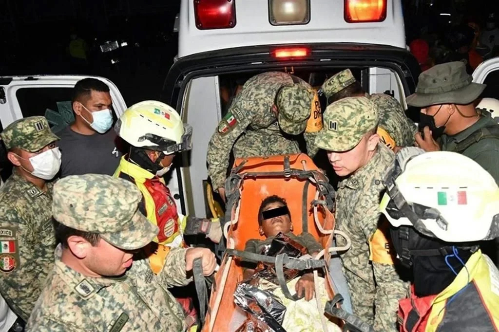 Rescata Ejército mexicano a niño