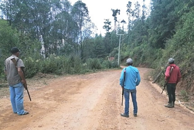 Hartazgo: ejidatarios se arman contra el crimen