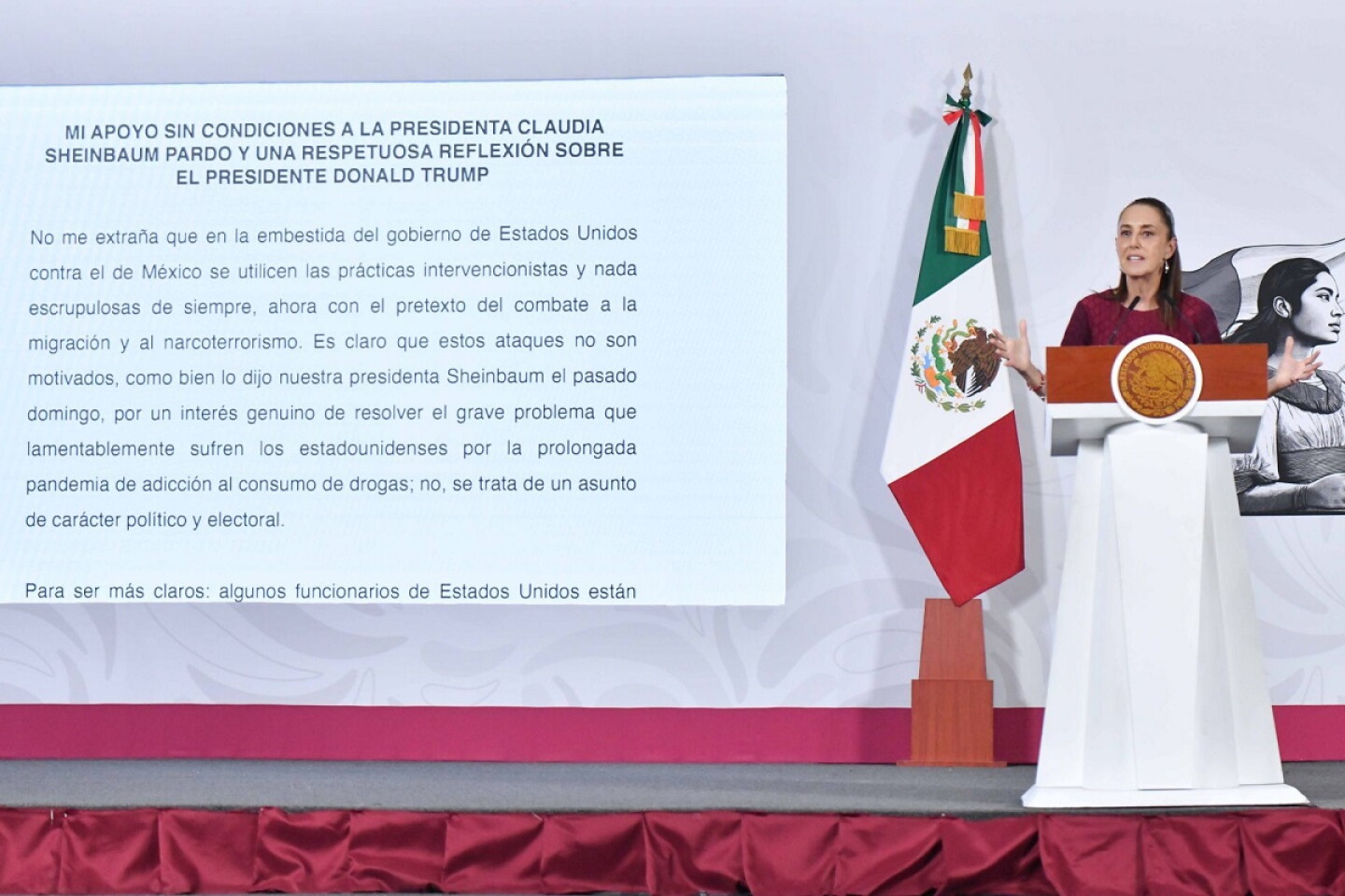 Apoyo de AMLO me tranquiliza: CSP