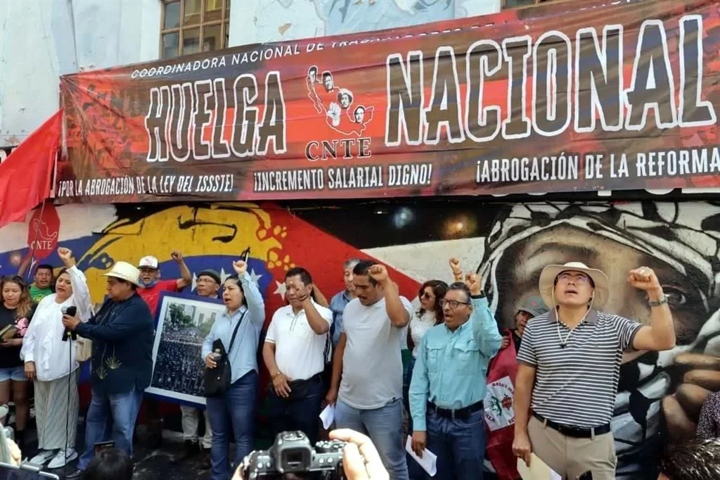 Anuncia CNTE retiro; amaga con volver a CDMX con más fuerza