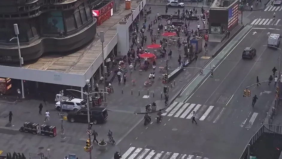 Causa pánico disparos en Times Square de NY