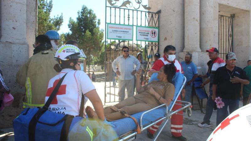 Abejas provocan cierre de panteón en Día del Padre