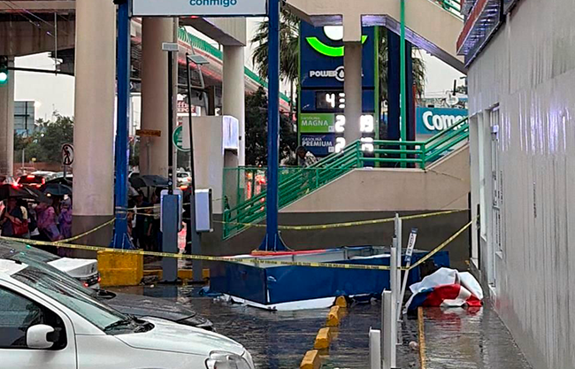 Tormenta provoca caos, daños y una muerte en Zona Metropolitana de Monterrey