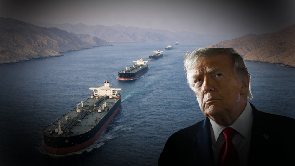 EU sacó del estrecho de Ormuz 100 millones de barriles de crudo, dice Trump; fue gracias a operativo «secreto»