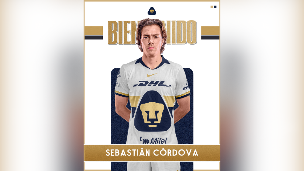 Pumas confirma a Sebastián Córdova como refuerzo para el Apertura 2026