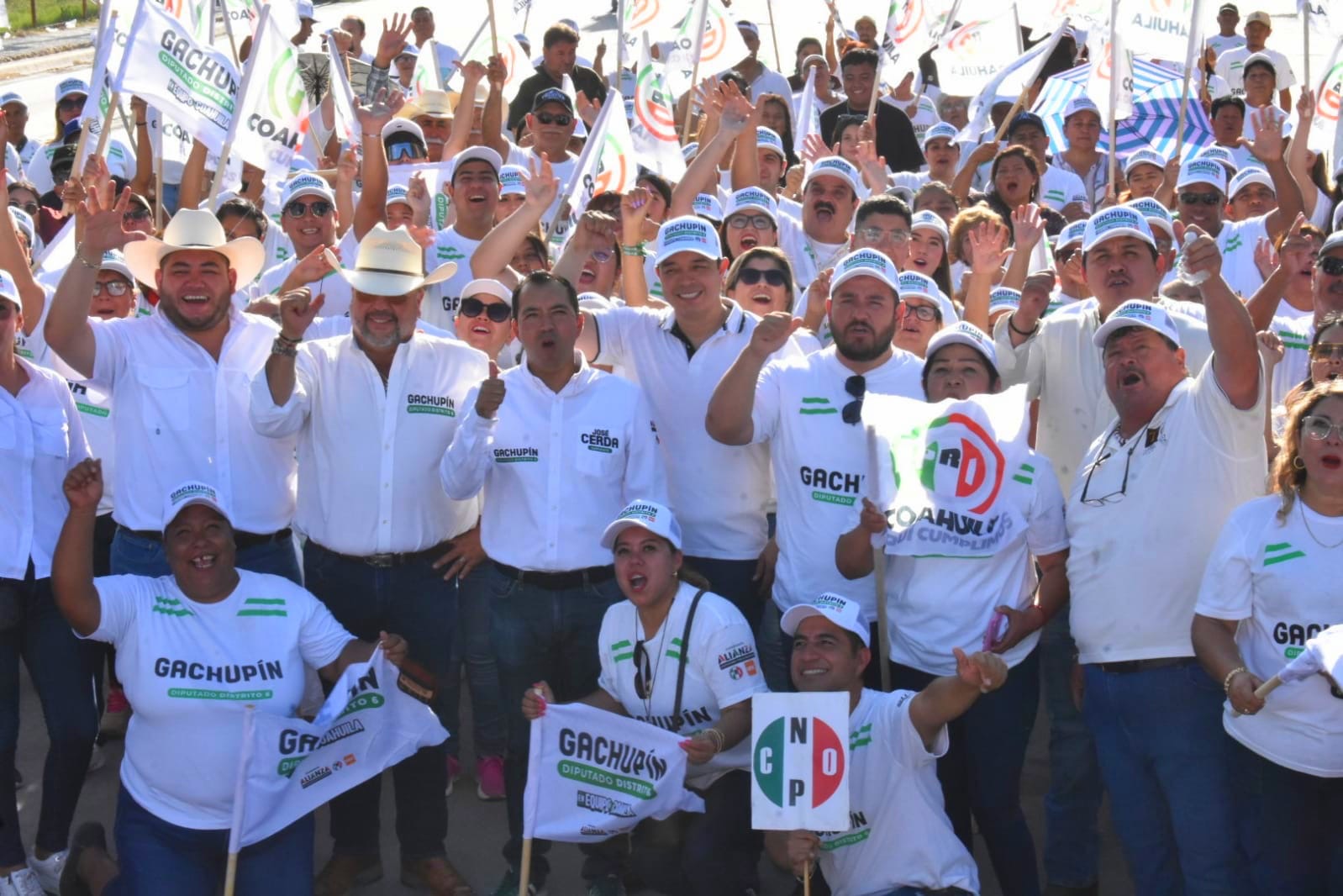 “Vamos a ganar con la fuerza de la gente y un proyecto que cumple”