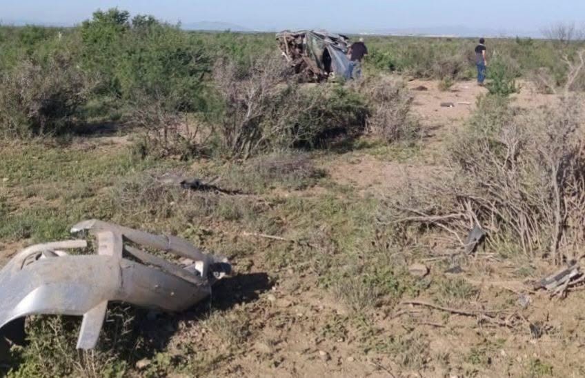 Muere tras aparatosa volcadura en Juárez