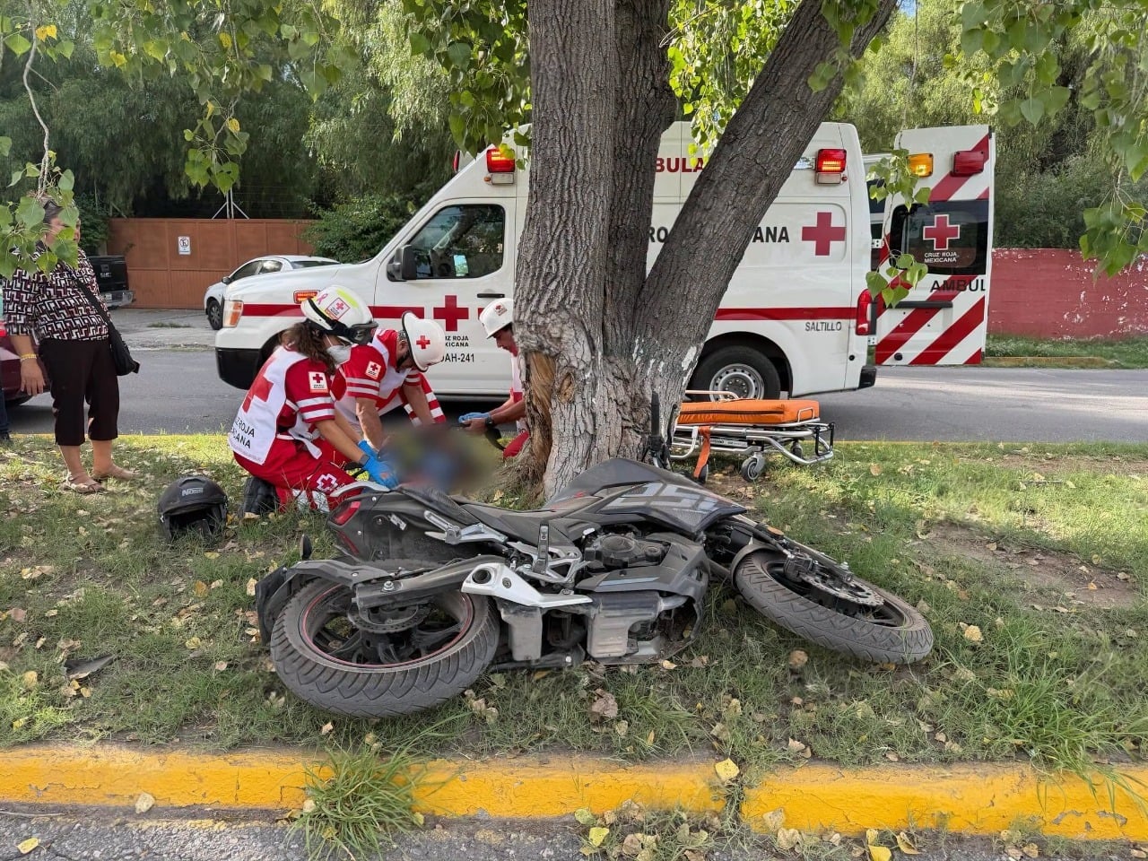 Muere joven tras chocar con árbol