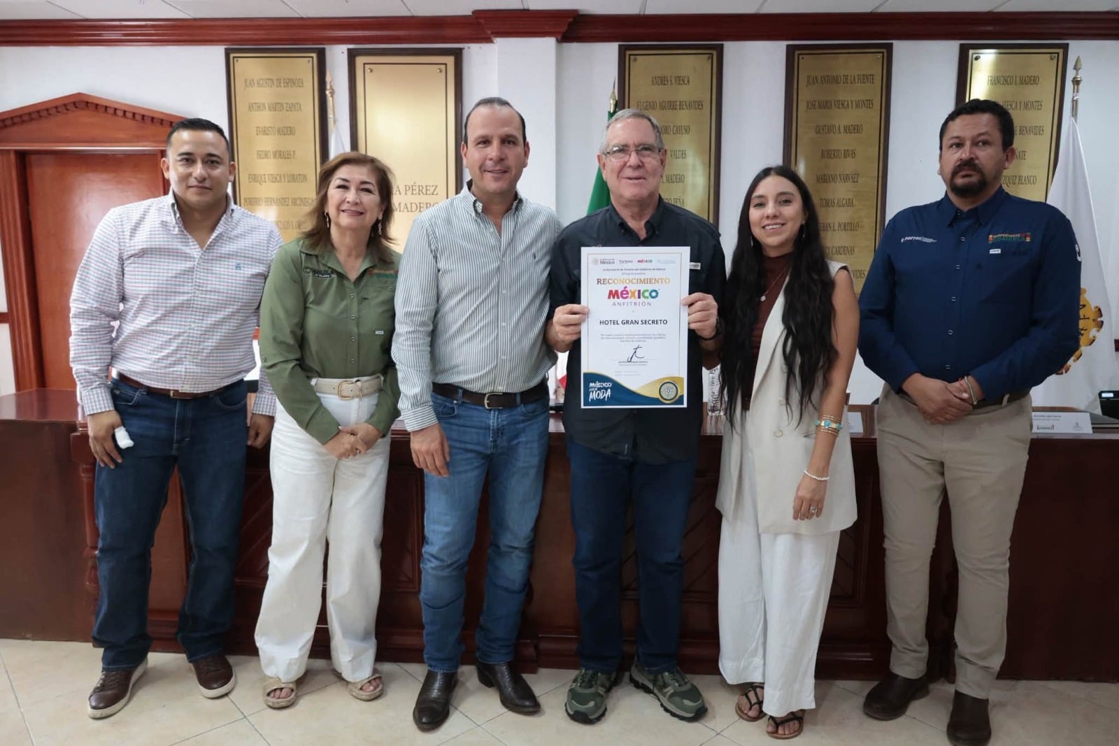 Impulsa Parras calidad turística con entrega de certificaciones