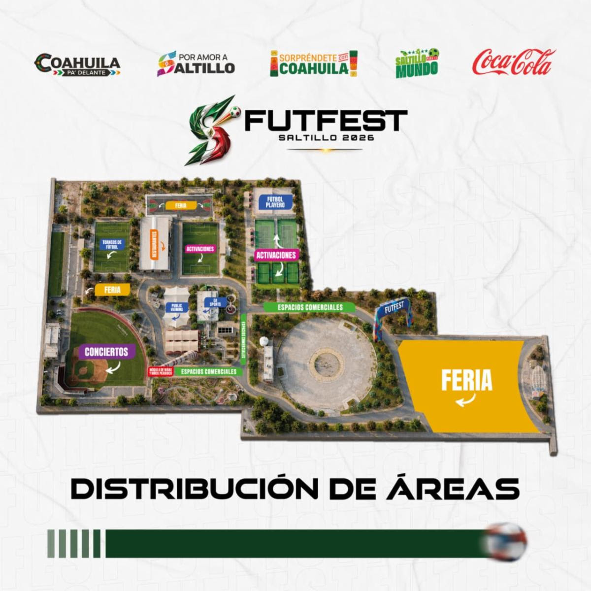ARRANCA HOY EL FUTFEST SALTILLO