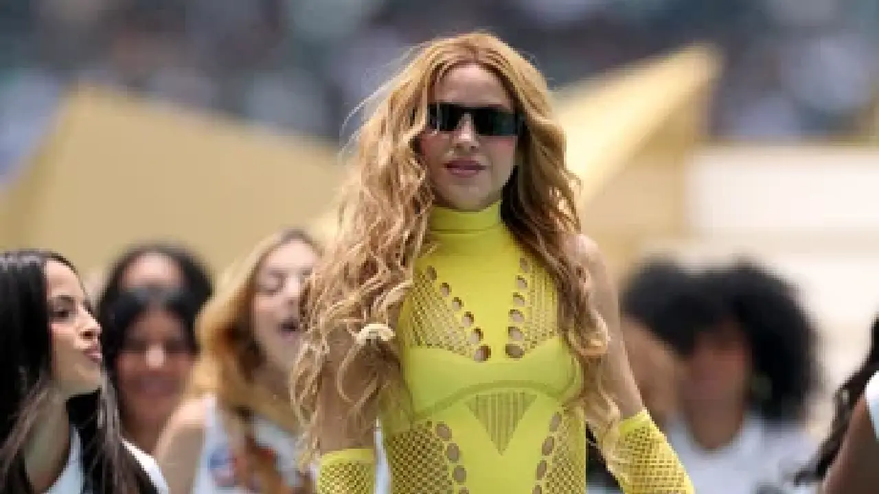 Aseguran que Shakira usó una doble en inauguración del Mundial