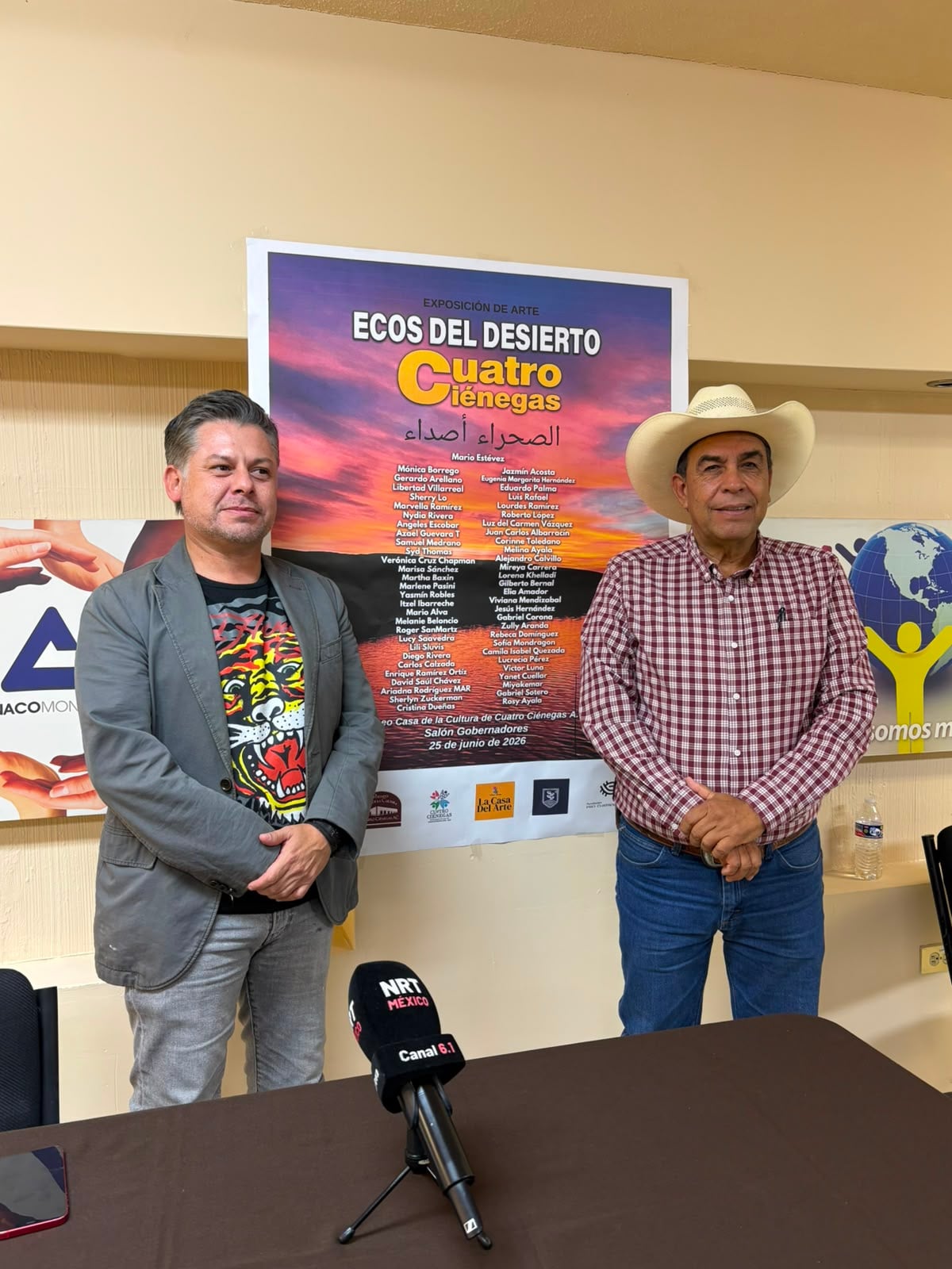 Expondrán en Cuatro Ciénegas 50 artistas