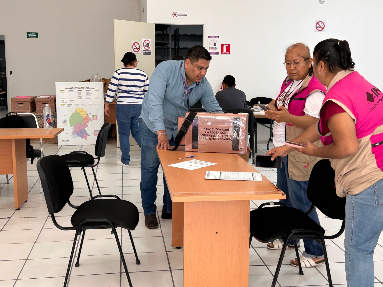 Garantizan comicios con transparencia y calma
