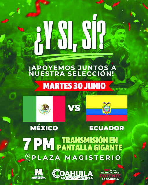 Habrá cierre de bulevares por el México vs Ecuador