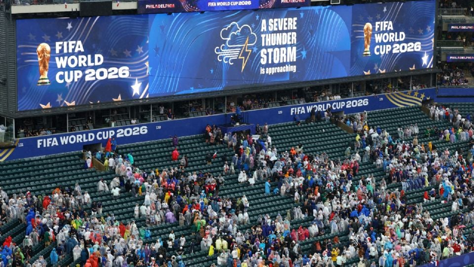 Francia vs Irak es el primer partido suspendido de Mundial 2026 por tormenta eléctrica en Filadelfia