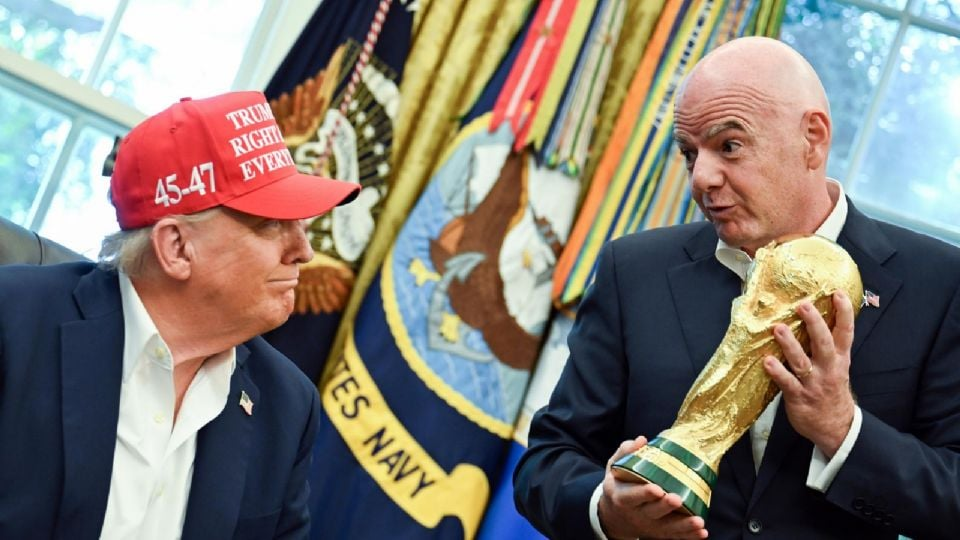 Trump entregará el trofeo al Campeón en la Final del Mundial 2026 al lado de Infantino: “Estamos juntos todo el tiempo”