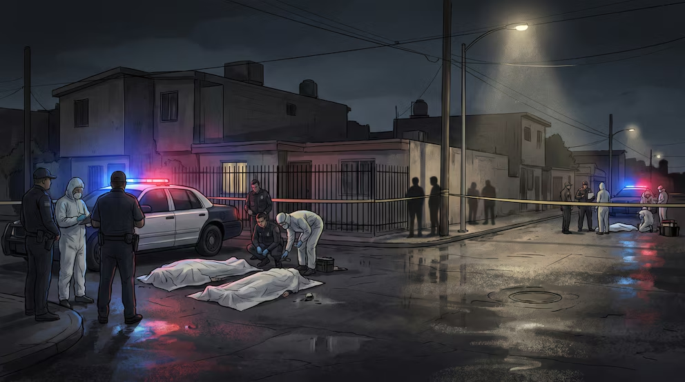Noche sangrienta en Ciudad Juárez: sicarios dejan tres mu3rtos y dos heridos en ataques simultáneos