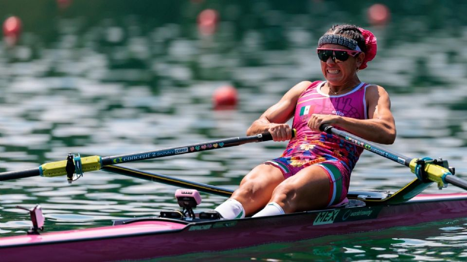 La mexicana Kenia Lechuga se corona en Suiza y conquista su segundo oro en la Copa del Mundo de Remo