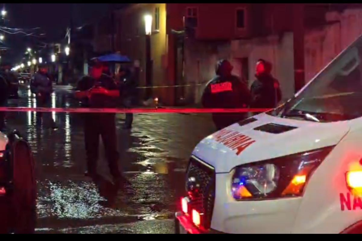 Comando dispar4 al menos 15 veces contra dos hombres en Tlaxcala; hay un fallecido