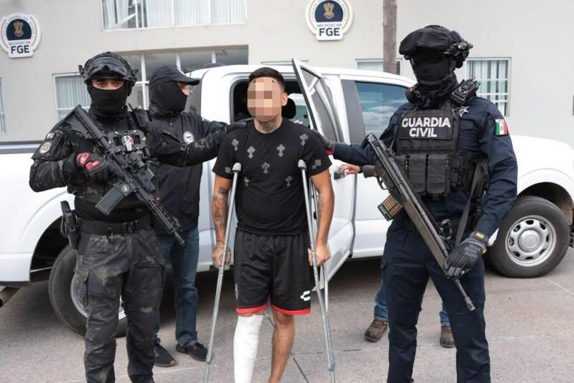 Capturan al “Tondiro” del CJNG, implicado en la emboscada a la Guardia Civil en Michoacán