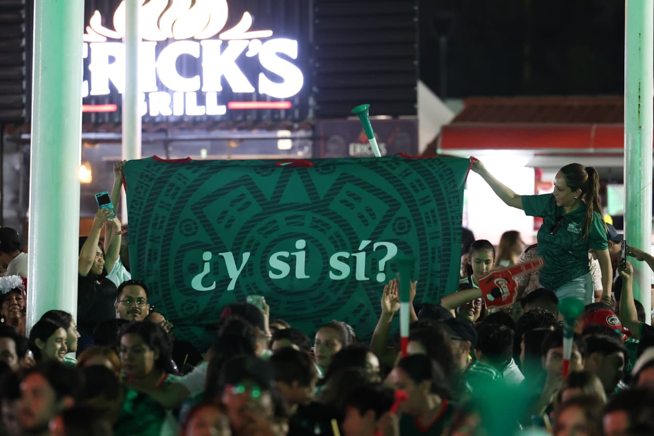 Disfrutan saltillenses el juego de la Selección Mexicana en el FUTFEST Saltillo 2026
