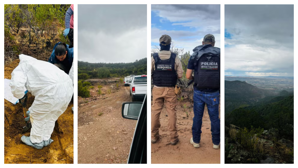Hallan fosa clandestina con restos humanos en Valparaíso, Zacatecas: ya son decenas, en medio de guerra entre cárteles