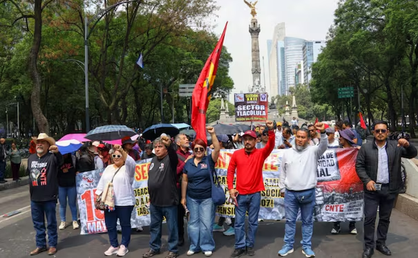 “Responsabilizamos al gobierno por cualquier situación que pueda ocurrir de aquí en adelante”; CNTE amaga con más acciones