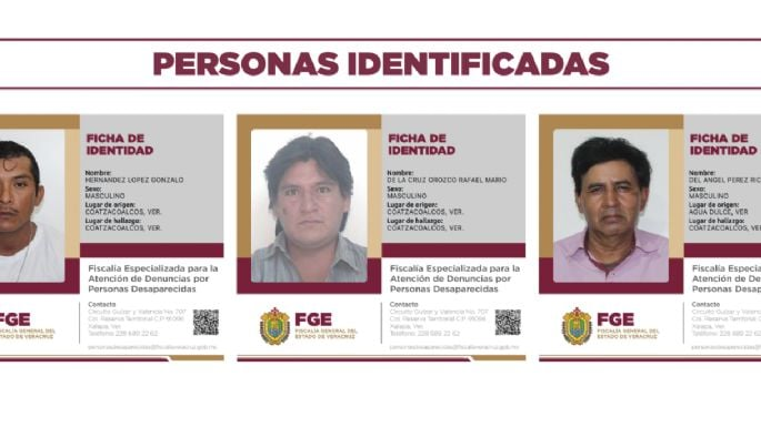 Dos cuerpos fueron entregados a familiares gracias a micrositio creado por Fiscalía de Veracruz