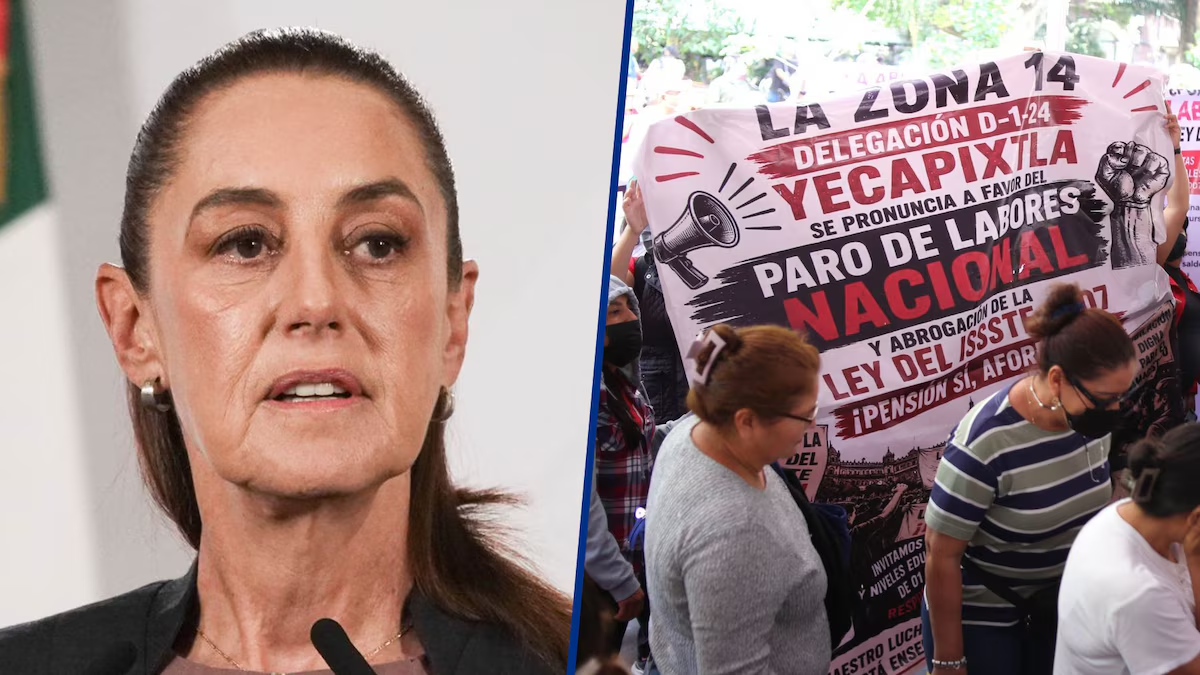 ‘No tengo pruebas, pero’… Sheinbaum sugiere que protestas de la CNTE están financiadas