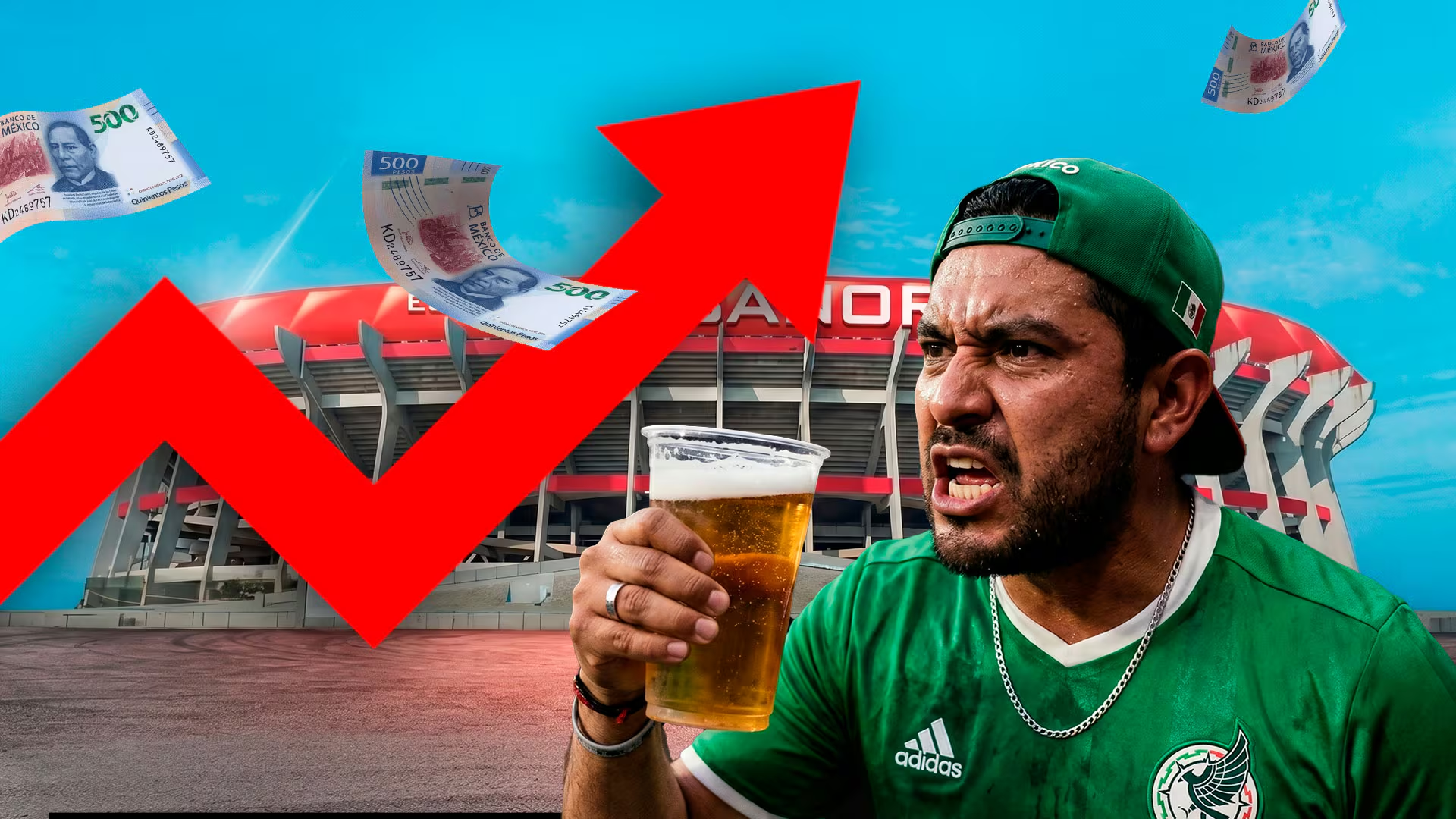 FIFA convierte la comida en un lujo para el juego de México: una cerveza y una hamburguesa superan los 600 pesos